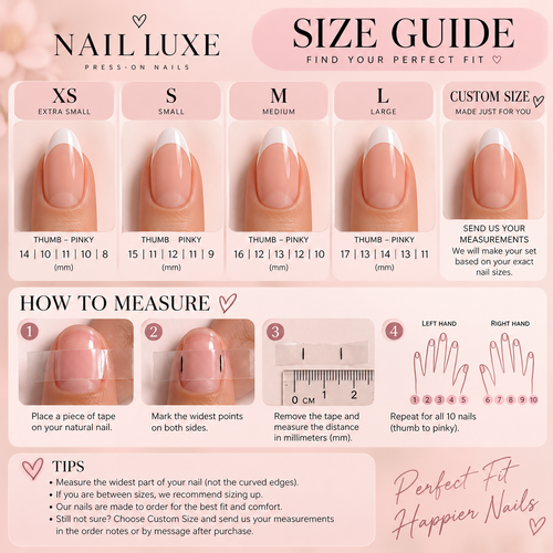 Extravagant Custom Nail Art | Reusable Press-On Nails